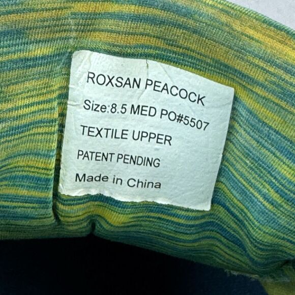 Women’s Abeo AEROsystem Roxsan Athletic Running Shoes Peacock Teal Green 8.5 - Picture 13 of 16